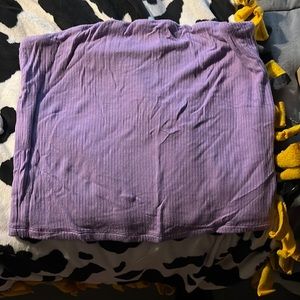 purple tube top